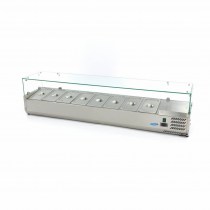 COUNTERTOP REFRIGERATED DISPLAY 180 CM - 1/3 GN 